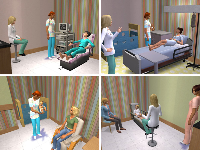 Sims 2 Hospital Birth