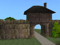 Lethe_s Medieval Town Wall Recolor