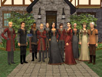 Medieval NPC Replacements: Royal Servants